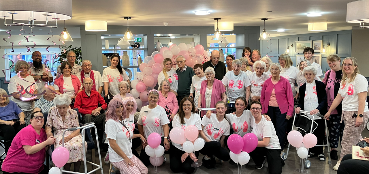 Pink Power Unites: Chartwell House’s Stand for Breast Cancer Awareness