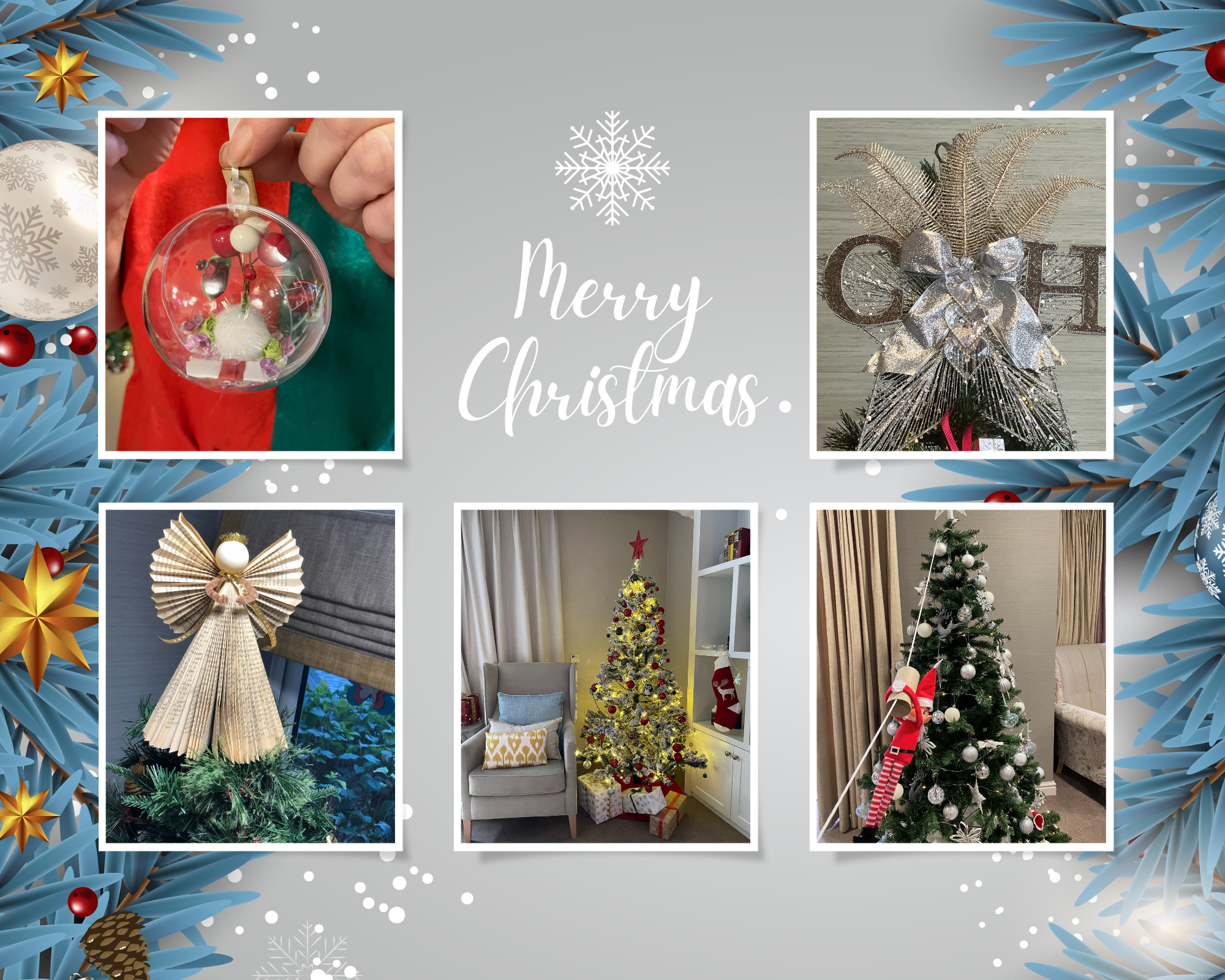 Christmas Tree Competition Winners Announced at Boutique Care Homes!