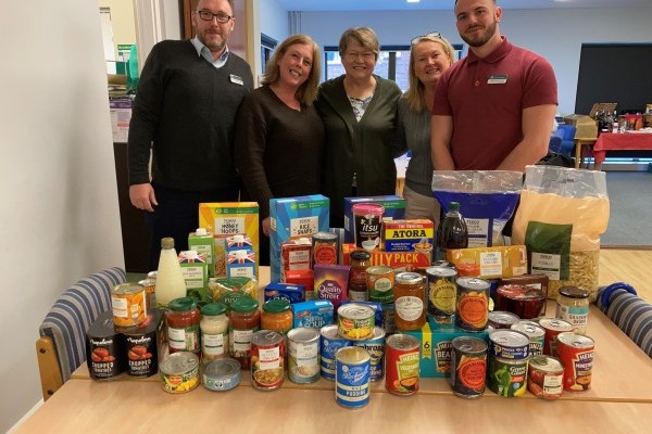 Brampton Manor Donates Generously to Community Food Bank