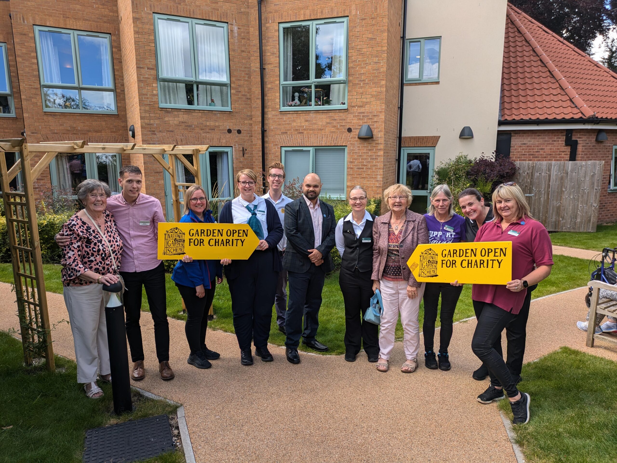 Brampton Manor Opens Gardens For Charity With The National Garden Scheme