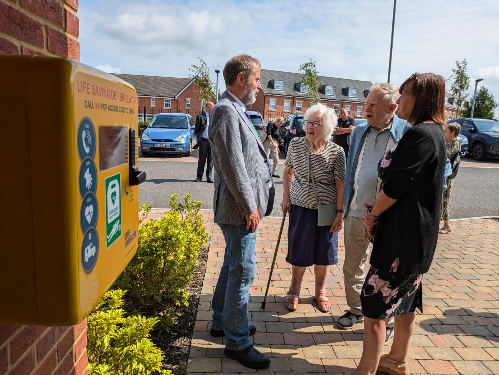 New Life-Saving Defibrillator Unveiled by Chartwell House