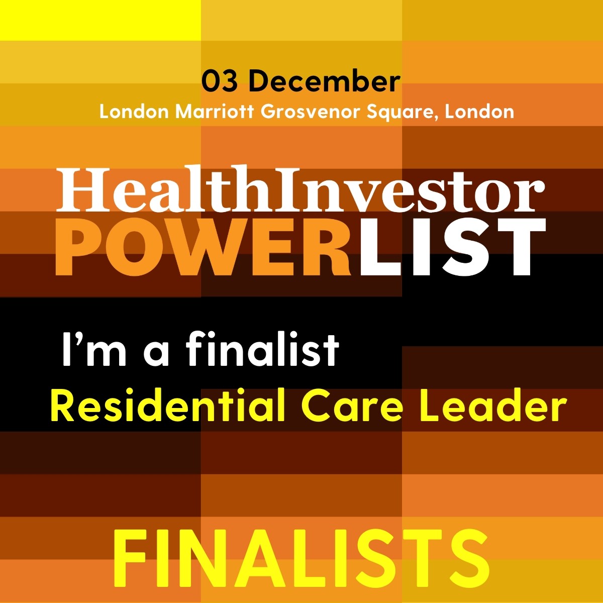 Boutique Care Homes Founder Announced as Finalist in the HealthInvestor Power List 2024