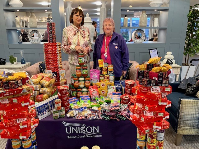 Festive Food Pantry Brings Hope to Families with c.900 Food Items Donated