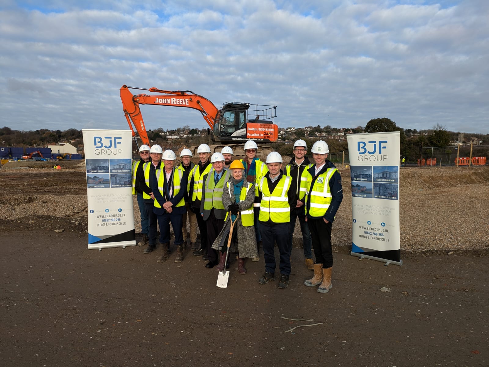 Mayor of Hythe Leads Groundbreaking Ceremony for Martello Manor